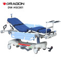 DW-883 Hospital Adjustable Rise And Fall Hydraulic Pump Stretcher Cart